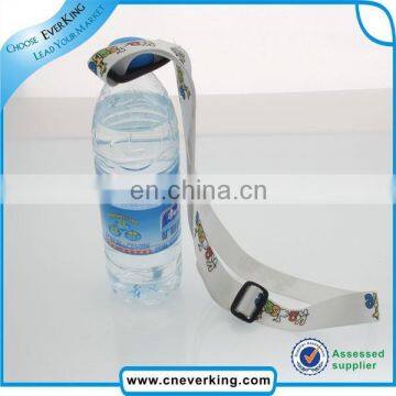 hand free custom water bottle holder neck lanyard strap