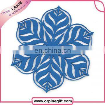 Eco-friendly Wholesale Embroidered Patches For Plate Mat