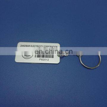 Serial number metal plate barcode