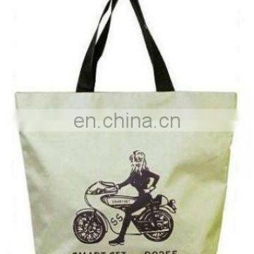 eco-friendly 100% organic cotton shopping tote bag