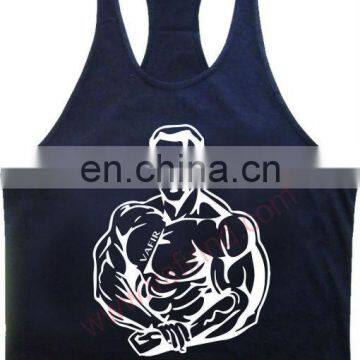 Gym singlet T-back Tank Top Fitness Wears with Custom logo VI-F104