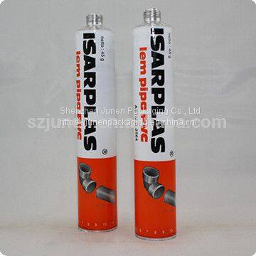 Empty Aluminum Glue Packaging Tube