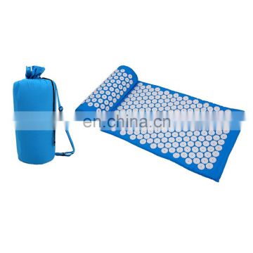 Eco-friendly high quality custom acupuncture mat and pillow with bag