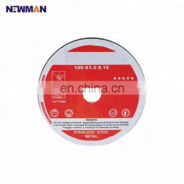 R1099 best advance precision 4 4.5 inch 105mm 16 inch super thin easy cut type 41 MPA abrasive iron cutting wheel disc