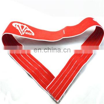 Factoty custom logo silicone printing elastic tape,oem silicone printed elastic band