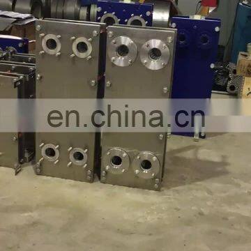 stainless steel polymer water to air r134a crossflow plate fin heat exchanger beer