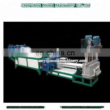 Plastic recycling granulating line/PE PP pellet making machine/waste film bag recycling pelletizer machine