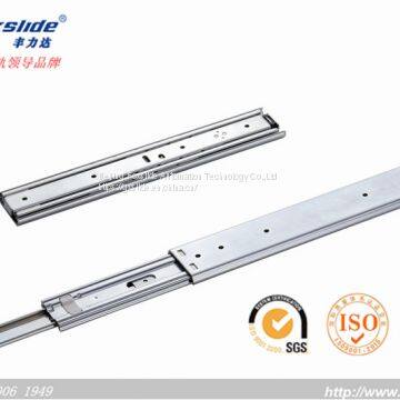 High Quality 3 Fold Full Extension Ball Bearing Drawer Slide/Telescopic Channel