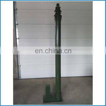Powder Coating Any Color Available 10m Electric and Hand Winch Telescopic Mast Tripod Ground Mount