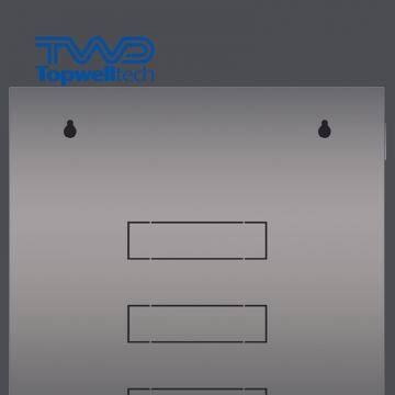 Hot Sell Black 4U 6U 9U 12U 15U 18U 22U Glass Door Network Rack Wall Rack Cabinet photo-4