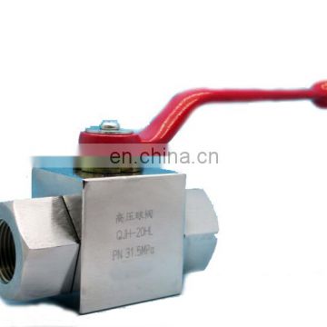 QJH of QJH-6,QJH-10,QJH-15,QJH-20,QJH-25,QJH-32,QJH-40,QJH-50,QJH-65,QJH-80,QJH-100 hydraulic high pressure globe stop valve