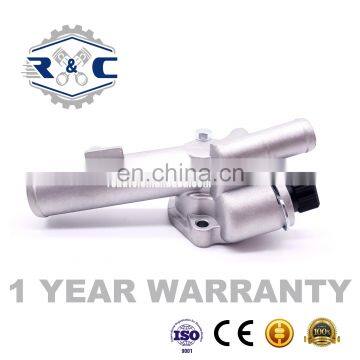 R&C High Quality Metal Cooling Thermostat Housing 1106100Q0D 1106100Q0M Hose Connector for Renault Auto Water Coolant Flange