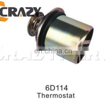 6D114 thermostat for PC300-7 PC300-8 6741-61-1610 , excavator spare parts