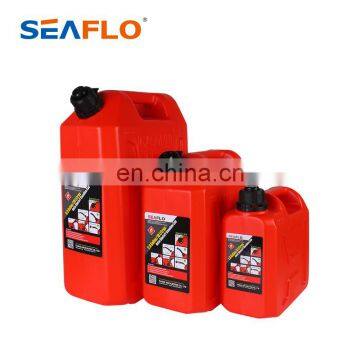 SEAFLO Automatic Shut Off Red Jerry Can Plastic Gas Small 10L