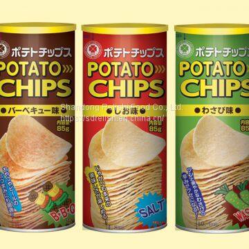 Client's label potato chips