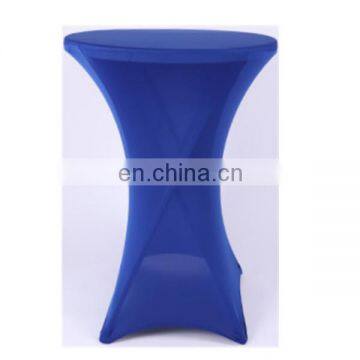 2020 160gsm Milk Silk Fabric Amazon Hot Sell Cocktail Table Cover photo-2