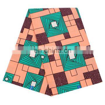 Bedding Fabric 100% Cotton African Wax Print Fabric for Home Textile photo-3