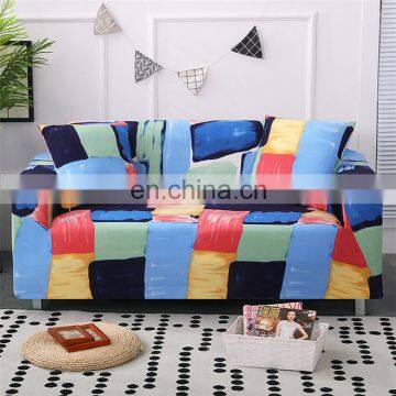 Home Decoration Gift Child Cute ColourAll-inclusive Elastic Stretch Sofa Slipcover Couch Covers Sofa With Pillowcase 3 Seat photo-4