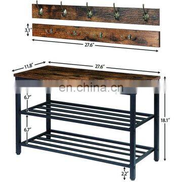 Custom Design Indoor Vertical Wood 3 Tier Shoe Storage Rack 4 Layers Shoe Rack Online for Sale photo-2