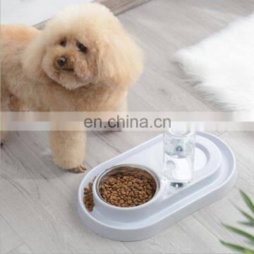 Luxury Smart Auto Automatic Pet Dog Cat Food Water Dispenser Bottle Bowl Pet Feeder photo-2