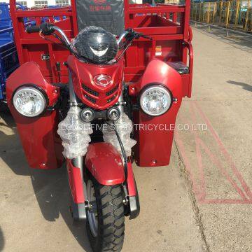 Gasoline Tricycle Double Shock Absorber Trike Three Wheeler Cargo Loader photo-5