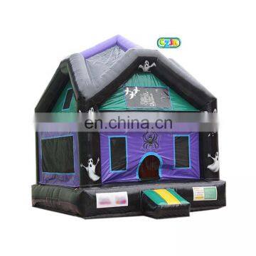 cheap inflatable halloween haunted bouncer bounce houses bouncy castle for sale