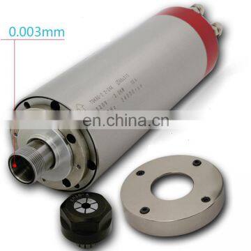Square 3kw 4 Bearing Lathe Cnc Spindle Motor photo-3