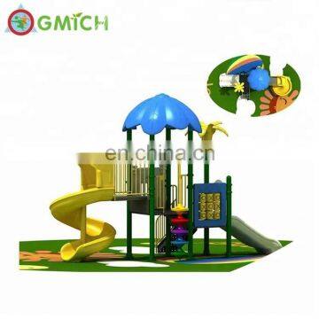 Cost-effective Children Outdoor Playground Equipment Kids Plastic Swing and Slide for Garden JMQ-G086D photo-7