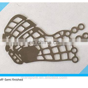 Pure Titanium Preformed Orbital Plate, Small, Right, 0.4mm Thick photo-3