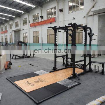 Commercial Multi-Functional Home Use Fitness Equipment Weightlifting Smith Machine Squat rack