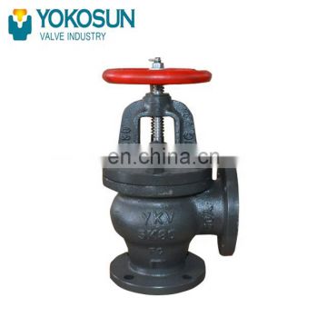 JIS F7354 CAST IRON 5K SCREW-DOWN CHECK ANGLE VALVES