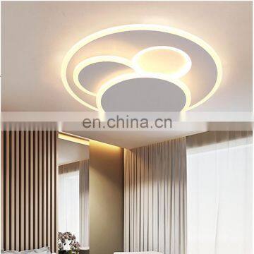 Simple round ultra thin acrylic indoor led ceiling light