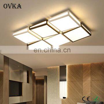 Creative LED Ceiling Lamp Simple Square Living Room Lamp photo-6