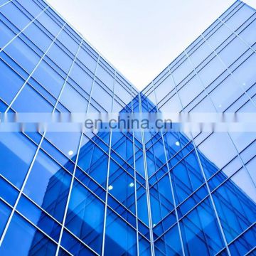 exterior building tempered glass curtain walls