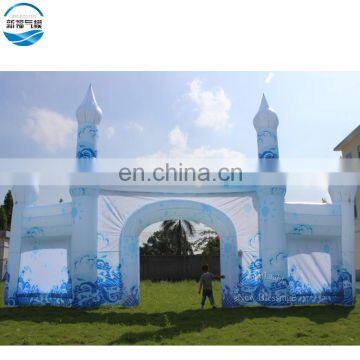 Inflatable arch for race/inflatable christmas decorations arch for advertising