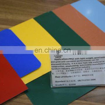 PPGI/PPGL color coated galvanized corrugated metal roofing sheet in coil