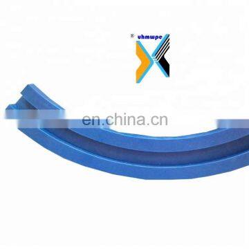 UHMW Guide Rail Shields PE Plastic Guide Rail Conveyor Chain Pallet, High Wearing UHMW PE Plastic Linear Guide Rail