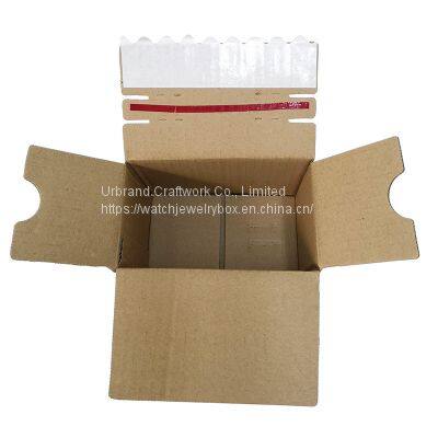 Zipper Carton, Customized Carton, Clothing Gray Zipper Airplane Carton, Postal Express Carton photo-2