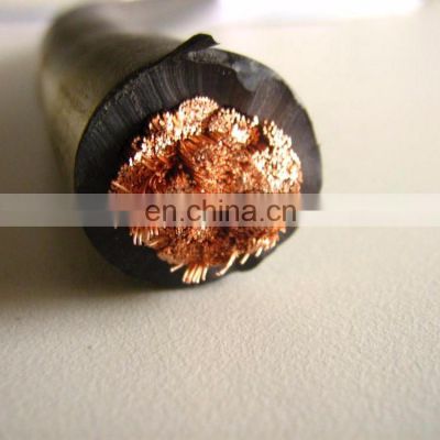 Rubber insulated and coated welding flexible cable