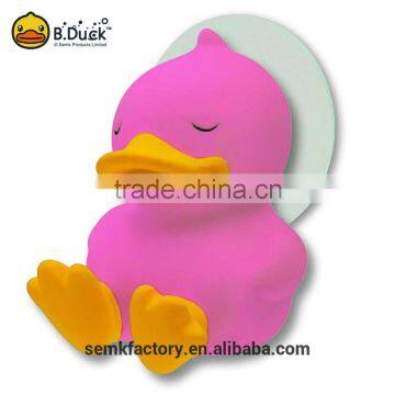 B.Duck wholesale covered stick on travel toothbrush holder for kids