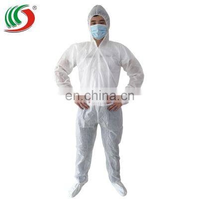 Microporous/SMS/PP/ Safety Protective Chemical Disposable Coverall photo-5
