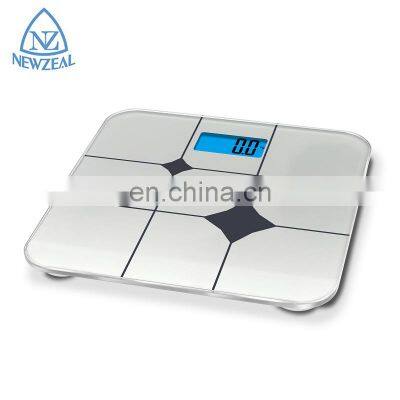 Hot Seller 180KG Tempeared Glass Digital Bathroom Scale Body Weghing Scale