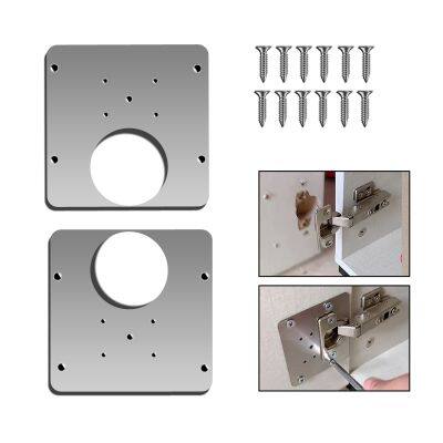 Filta Hardware Furniture Easy Installation Cabinet Door Stainless Steel Hinge Repair Plate