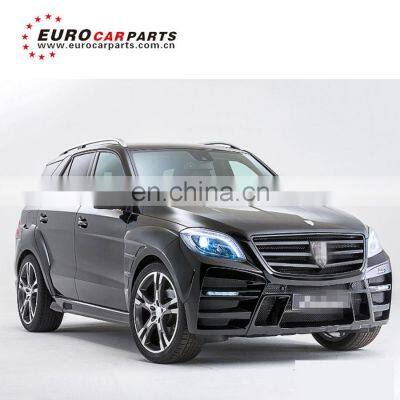 NEWEST w166 body kit for MB 13~ML-CLASS W166 RI- Style tunning