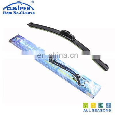 Silicone Wiper Blade Frameless Front Windshield Wiper Blade Flat Wiper Blade Fit for 95% Cars