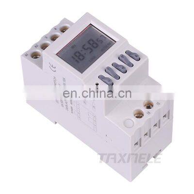 NKG-4 Din Rail Timer Switch School Bell Controller Digital Weekly Programmable , Timer Switch 220V Digital Auto Bell Controller photo-2