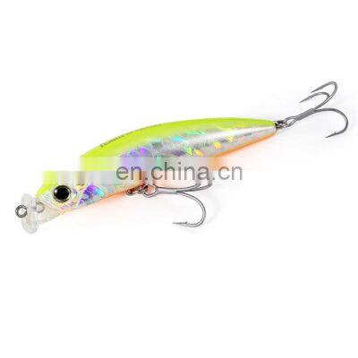 7.5cm 10.2g Lifelike Hard Bait Bass Swimbait B KK Treble Hook Trolling Floating Minnow photo-3