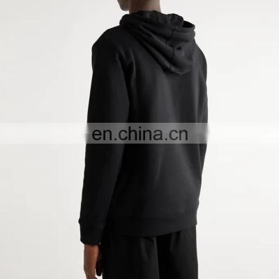 Wholesale Custom Fashion Casual Oversized Fleece Sweater Hoodie  Pure Cotton Blank Men Hoodie