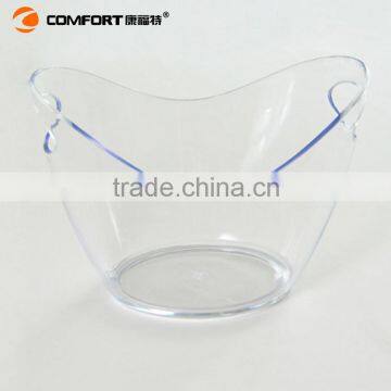 Clear plastic beer bucket