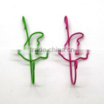 Creative colorful peace dove shape metal christmas hook/promotional gift